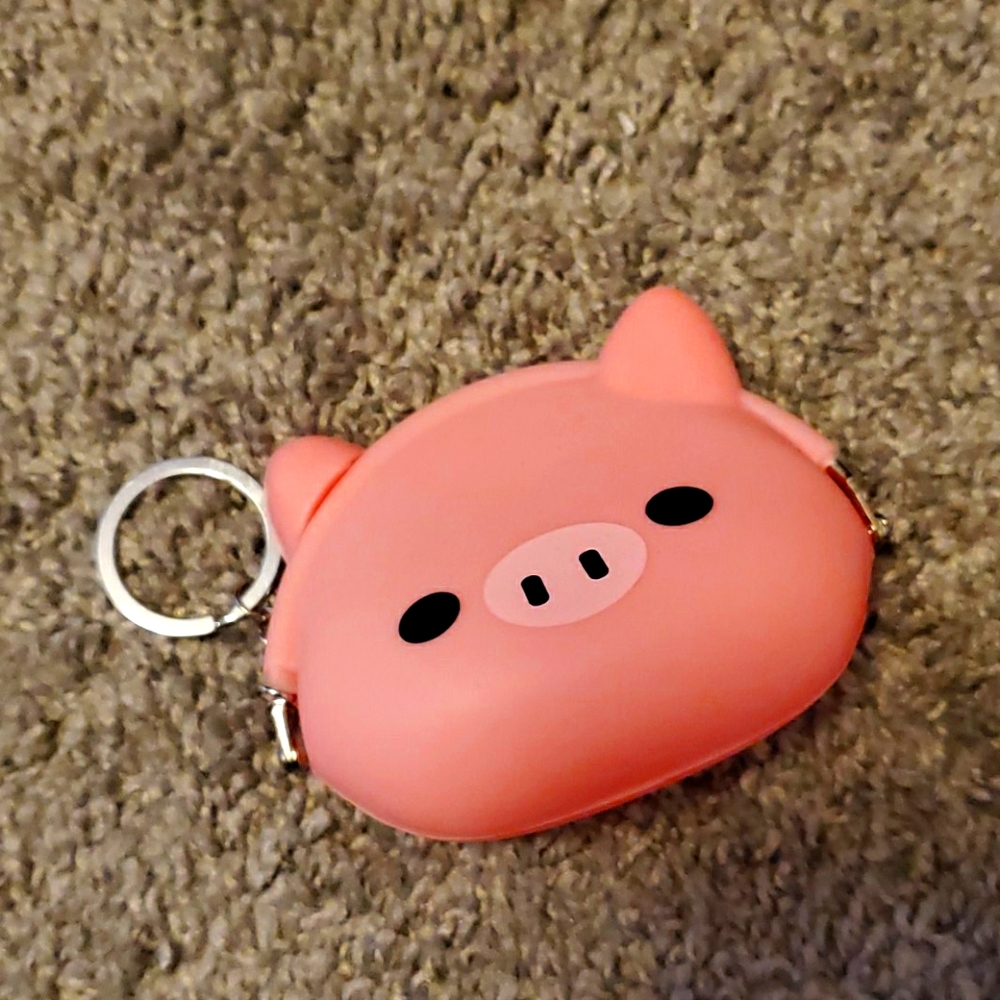 Piggie change purse